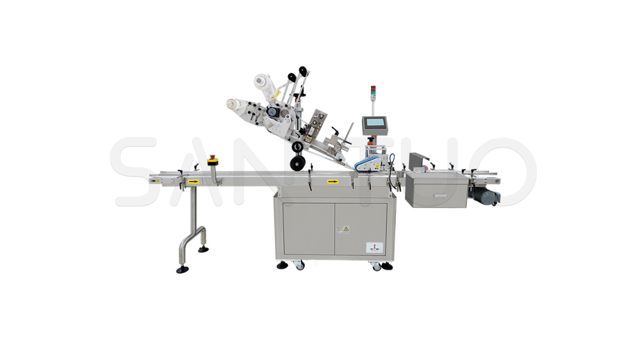 輸液袋頂面貼標(biāo)機(jī)