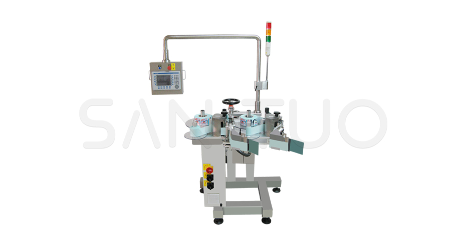 雙頭不間斷落地式貼標(biāo)機(jī)