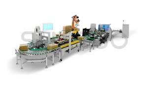 口服液裝箱碼垛生產(chǎn)線