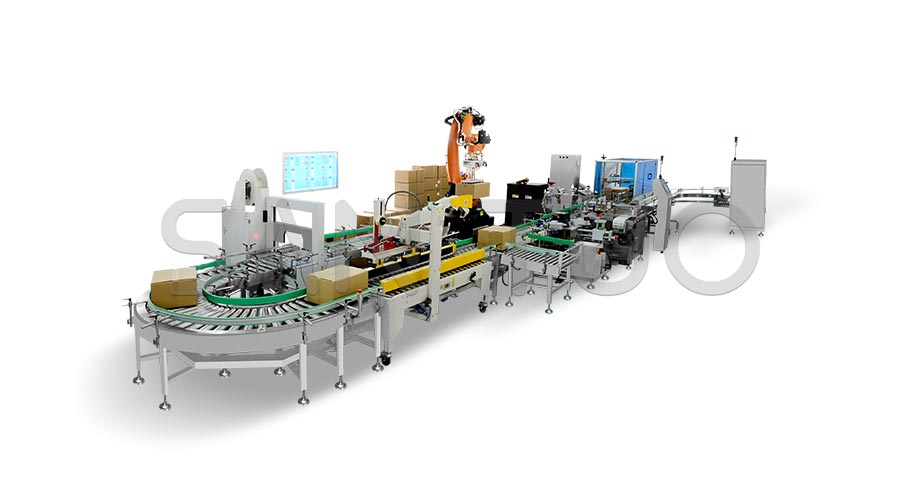 智能裝箱碼垛系統(tǒng)